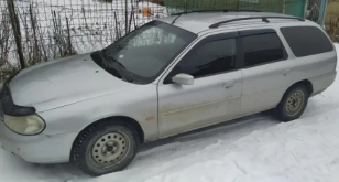 Дефлекторы окон (ветровики) Ford Mondeo II Wagon 1995-2000"EuroStandard" (Форд Мондео) Кобра Тюнинг